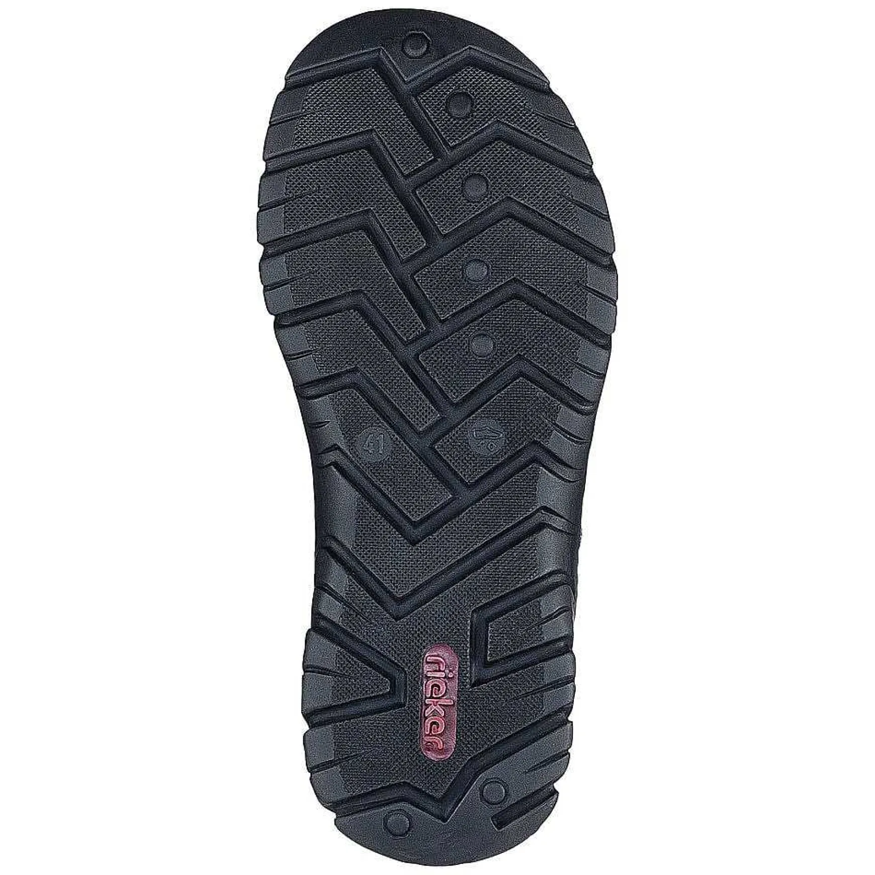 Rieker Men'S Trekking Sandals Dark Brown