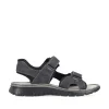 Rieker Men'S Trekking Sandals Stone Gray