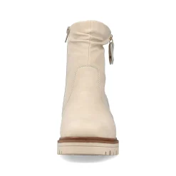 Rieker Women'S Ankle Boots Cream Beige