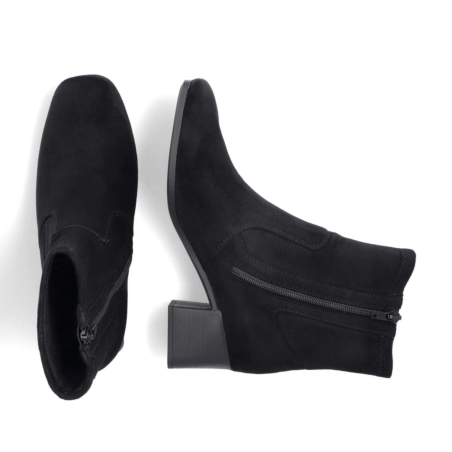 Rieker Women'S Ankle Boots Jet Black
