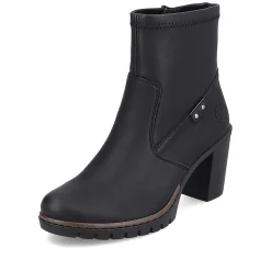 Rieker Women'S Ankle Boots Jet Black