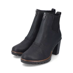 Rieker Women'S Ankle Boots Jet Black