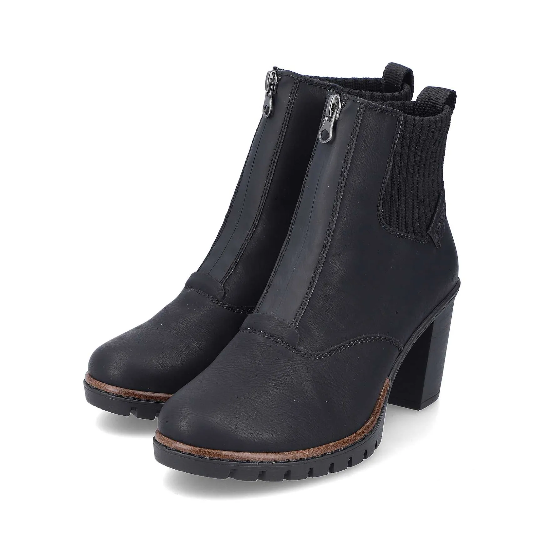 Rieker Women'S Ankle Boots Jet Black