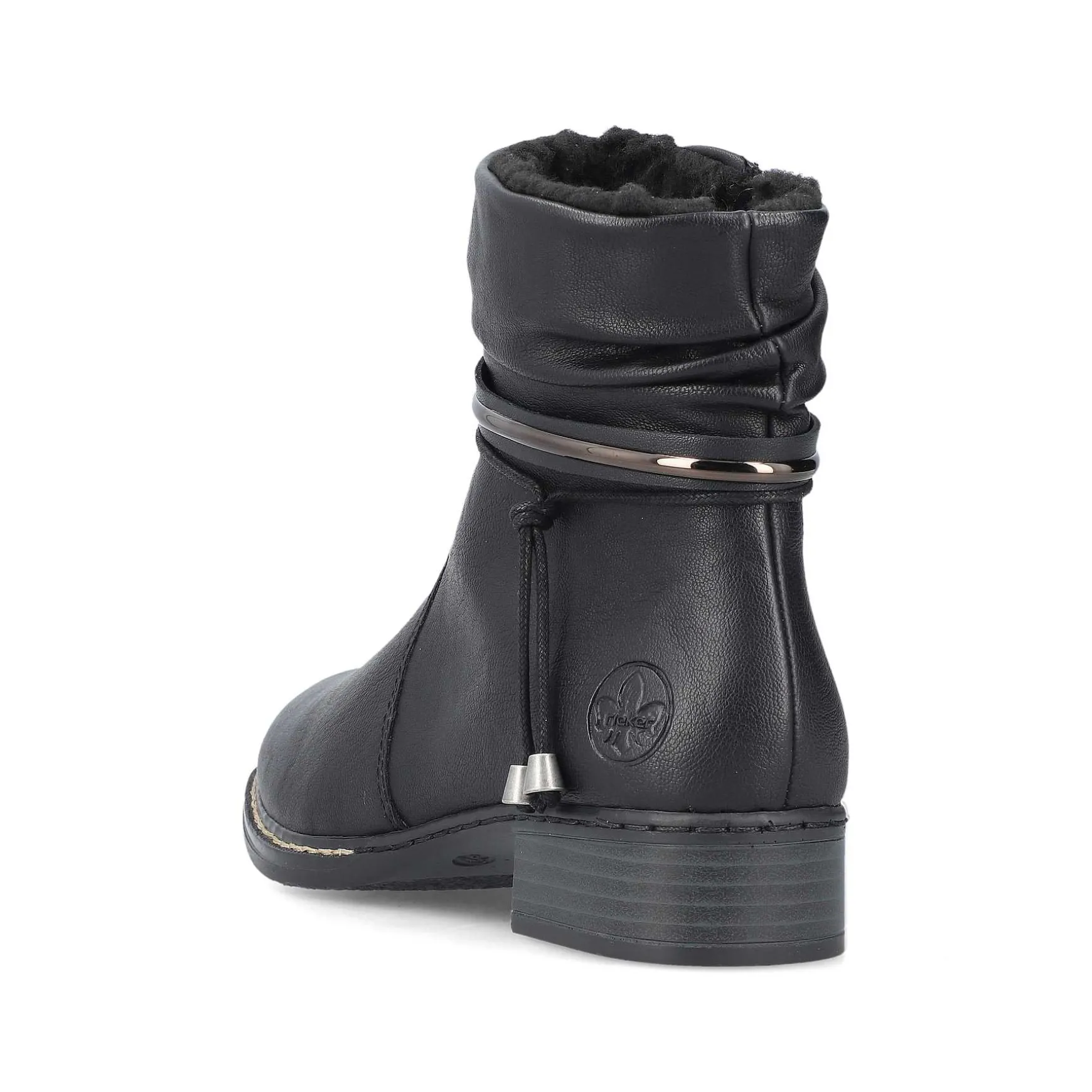 Rieker Women'S Ankle Boots Night Black