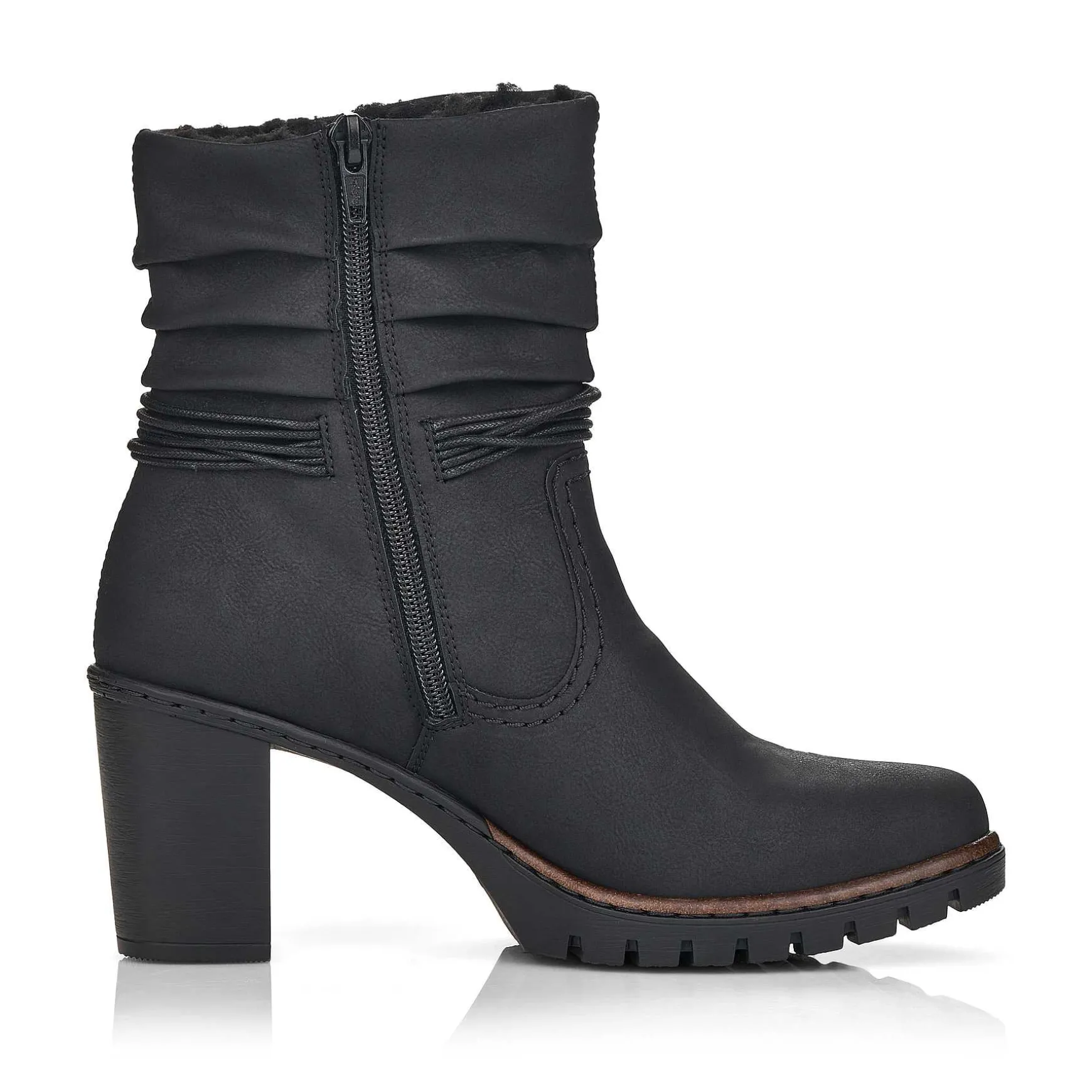 Rieker Women'S Ankle Boots Jet Black