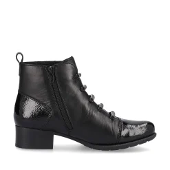 Rieker Women'S Ankle Boots Jet Black