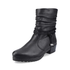 Rieker Women'S Ankle Boots Jet Black