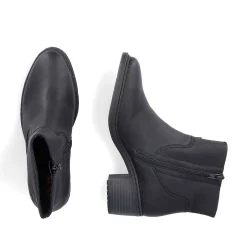 Rieker Women'S Ankle Boots Night Black
