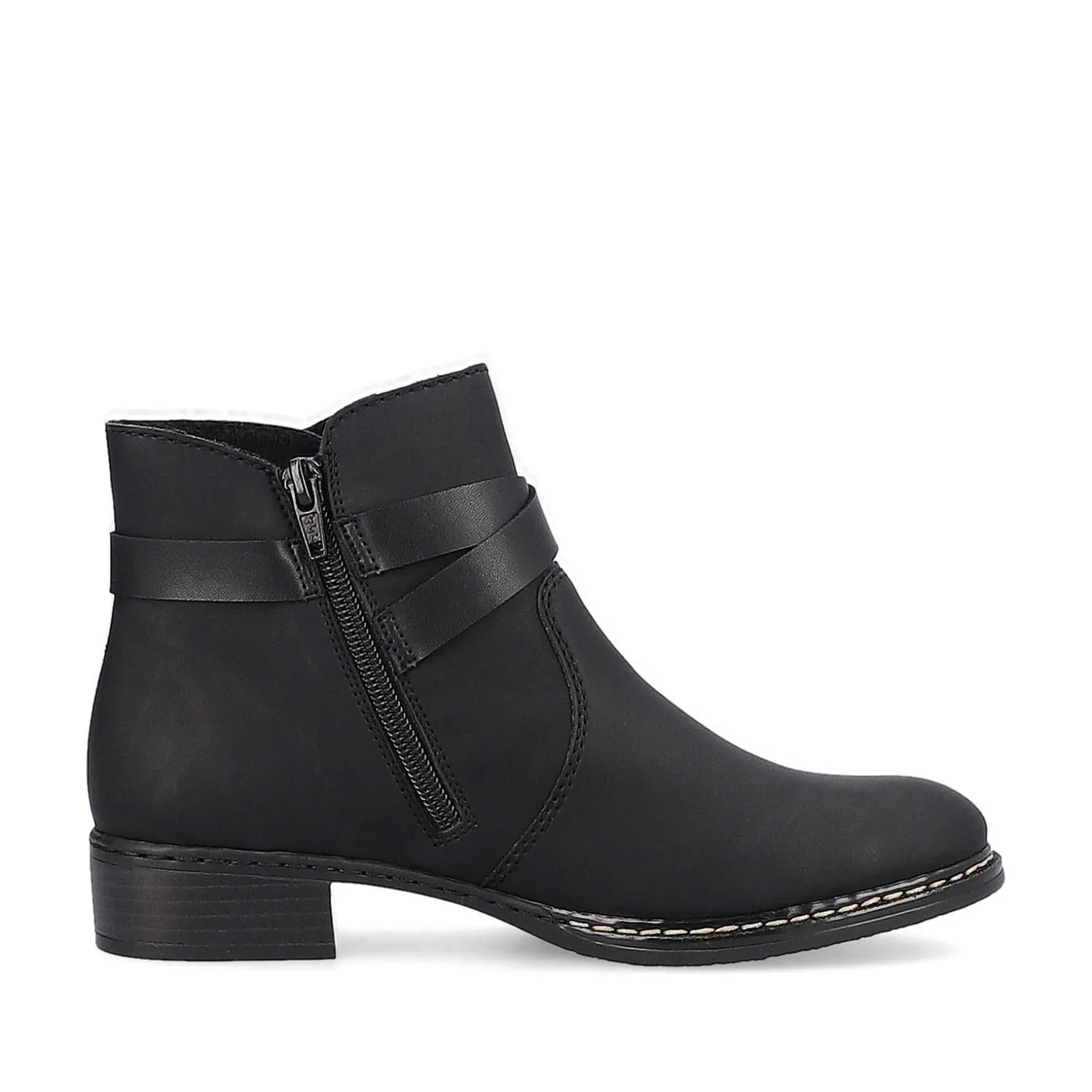 Rieker Women'S Ankle Boots Jet Black