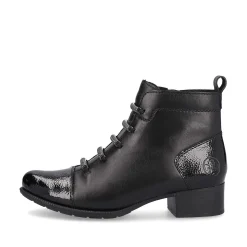 Rieker Women'S Ankle Boots Jet Black