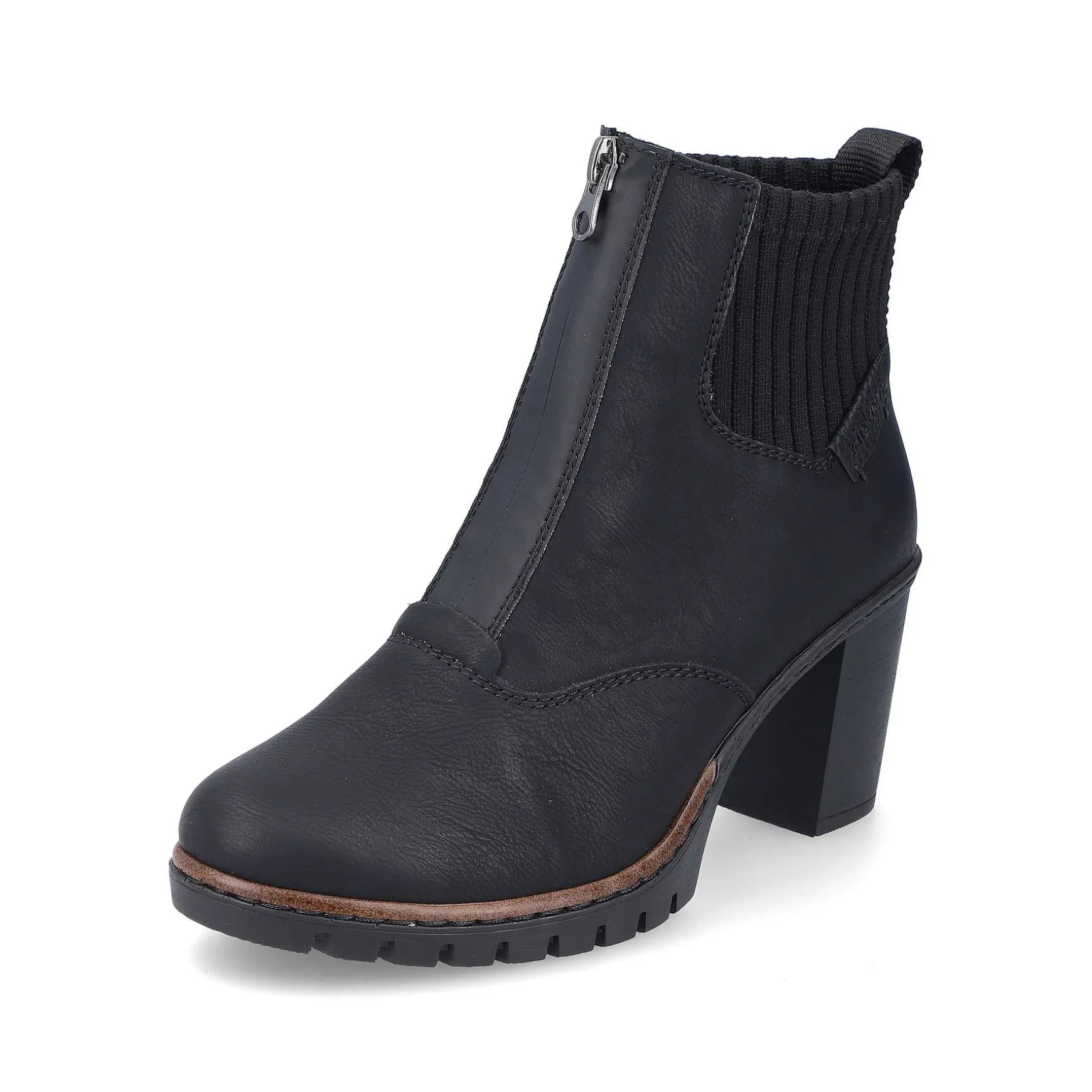 Rieker Women'S Ankle Boots Jet Black
