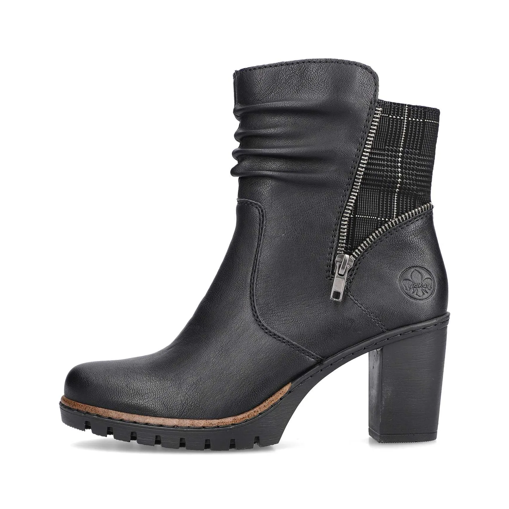 Rieker Women'S Ankle Boots Jet Black