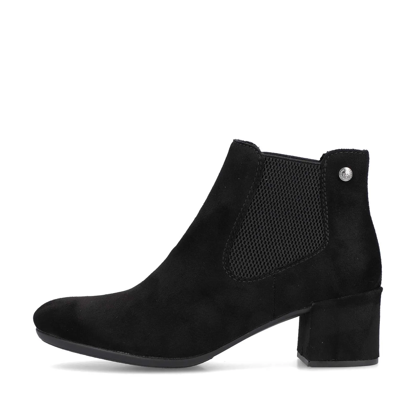 Rieker Women'S Ankle Boots Graphite Black