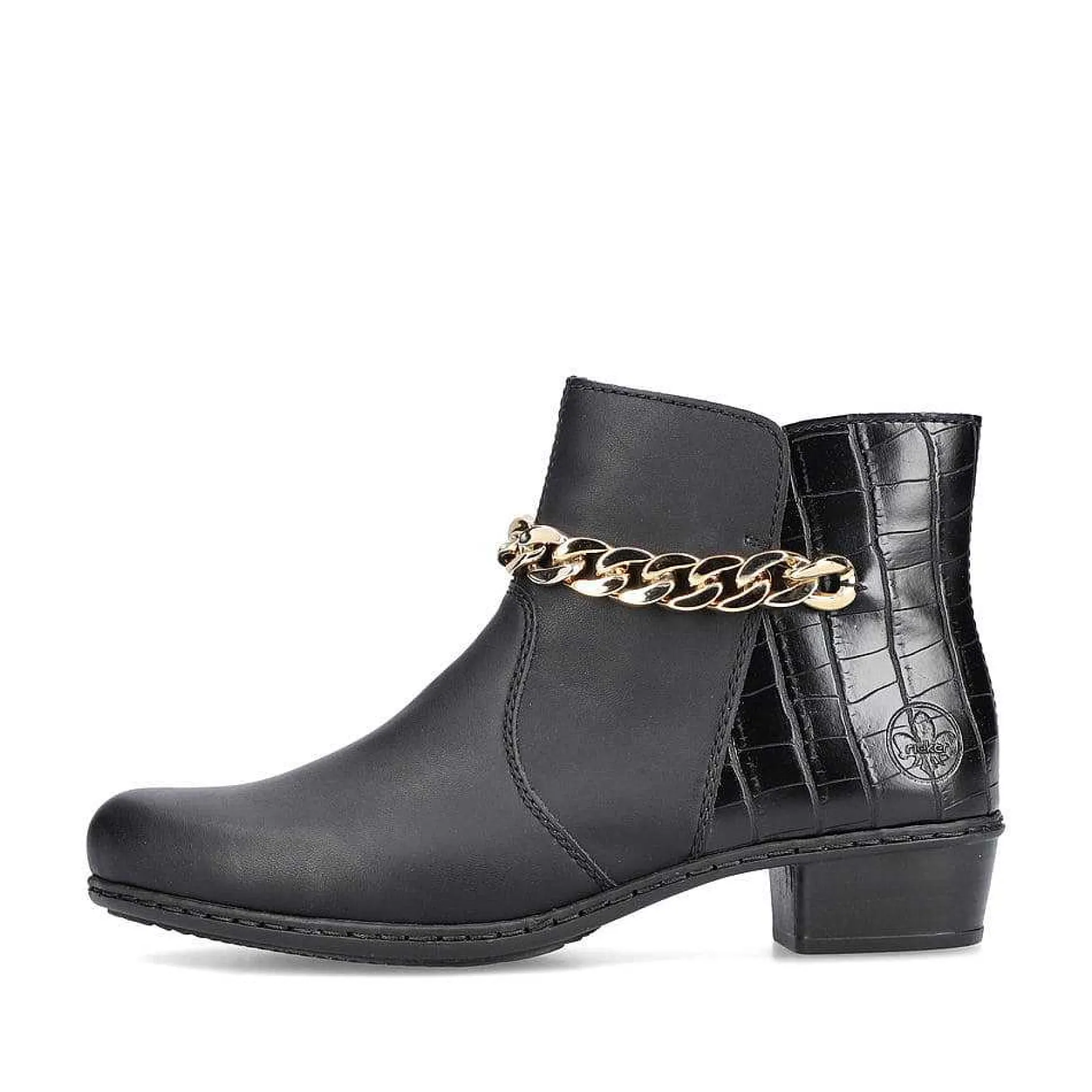 Rieker Women'S Ankle Boots Jet Black