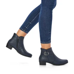 Rieker Women'S Ankle Boots Slate Blue