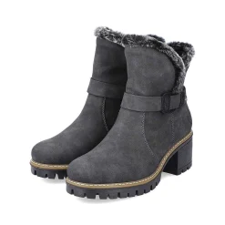 Rieker Women'S Ankle Boots Granite Gray