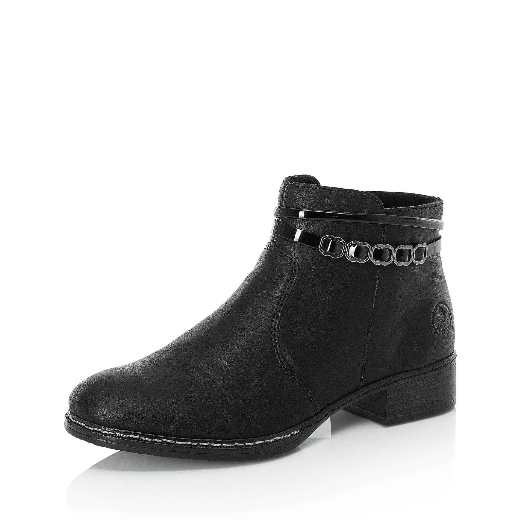 Rieker Women'S Ankle Boots Graphite Black