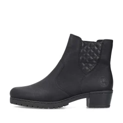 Rieker Women'S Ankle Boots Jet Black