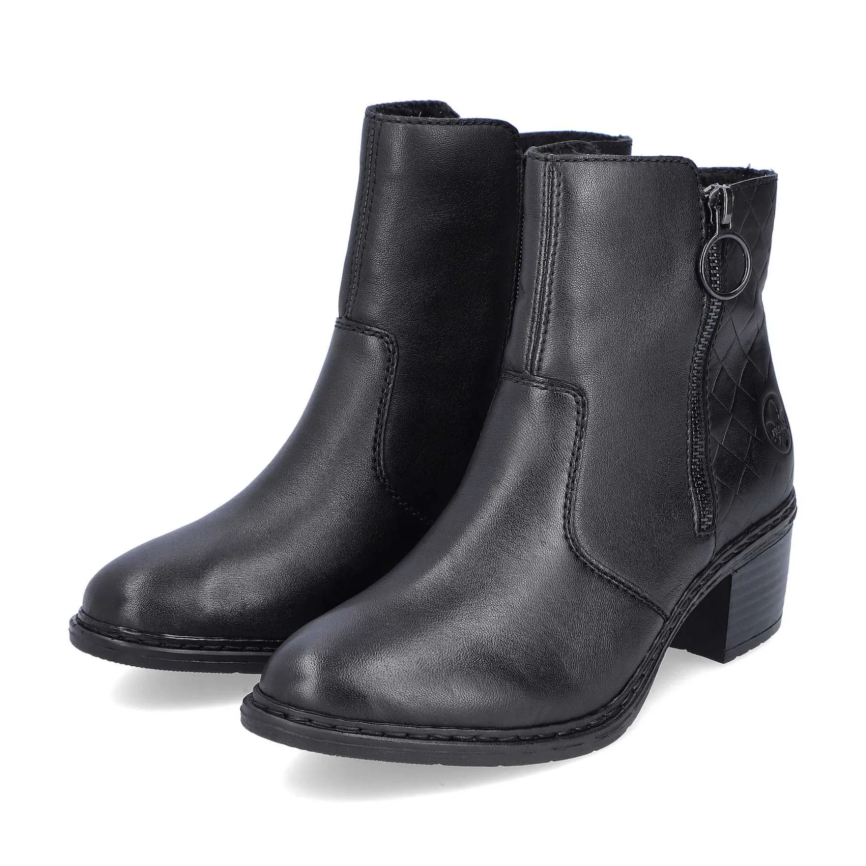 Rieker Women'S Ankle Boots Night Black