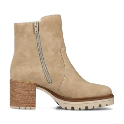 Rieker Women'S Ankle Boots Sand Beige