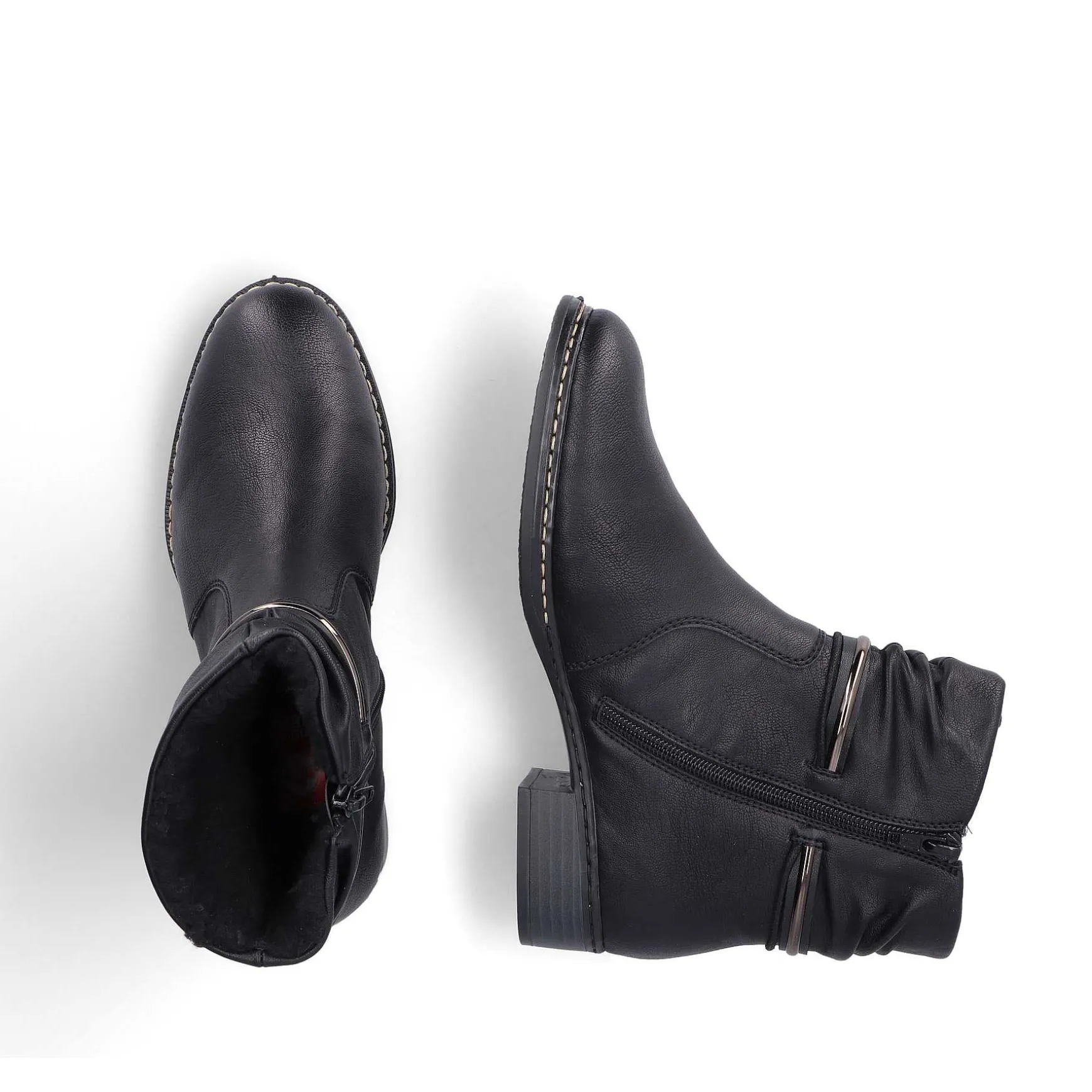Rieker Women'S Ankle Boots Night Black