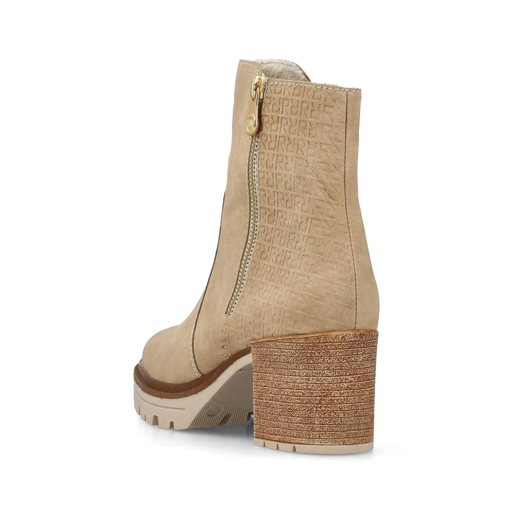 Rieker Women'S Ankle Boots Sand Beige