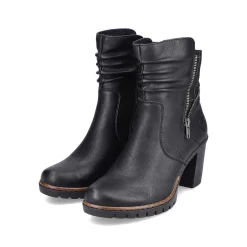 Rieker Women'S Ankle Boots Jet Black