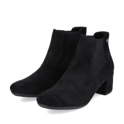 Rieker Women'S Ankle Boots Graphite Black