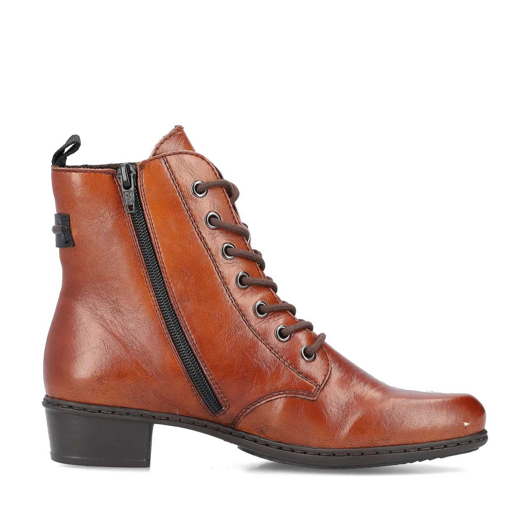 Rieker Women'S Ankle Boots Copper Brown
