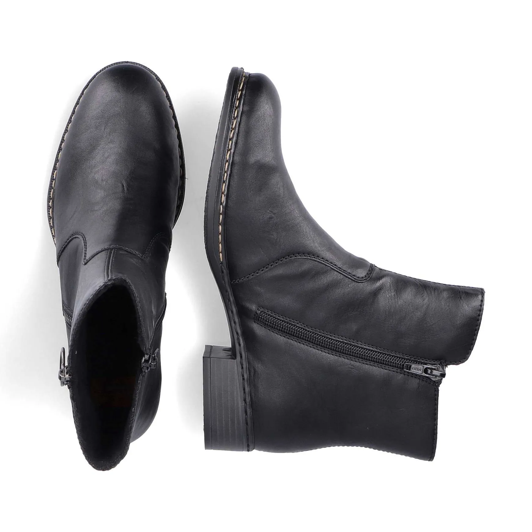 Rieker Women'S Ankle Boots Night Black