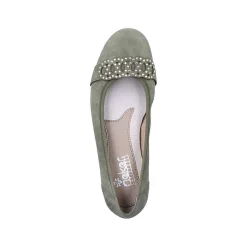 Rieker Women'S Ballerinas Mint Green