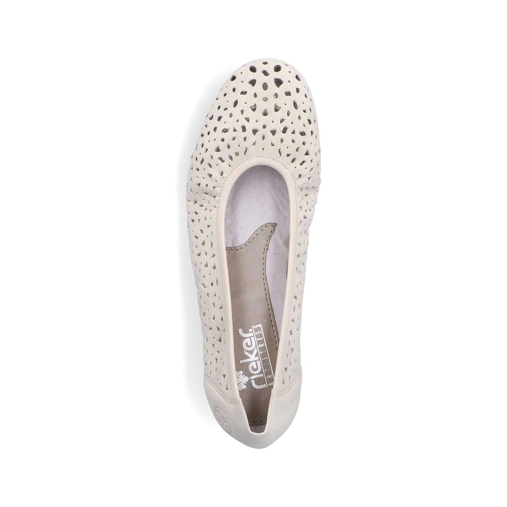 Rieker Women'S Ballerinas Light Beige