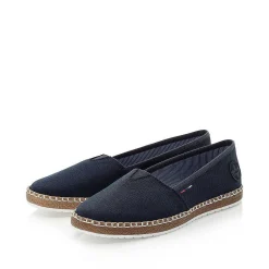 Rieker Women'S Ballerinas Navy Blue