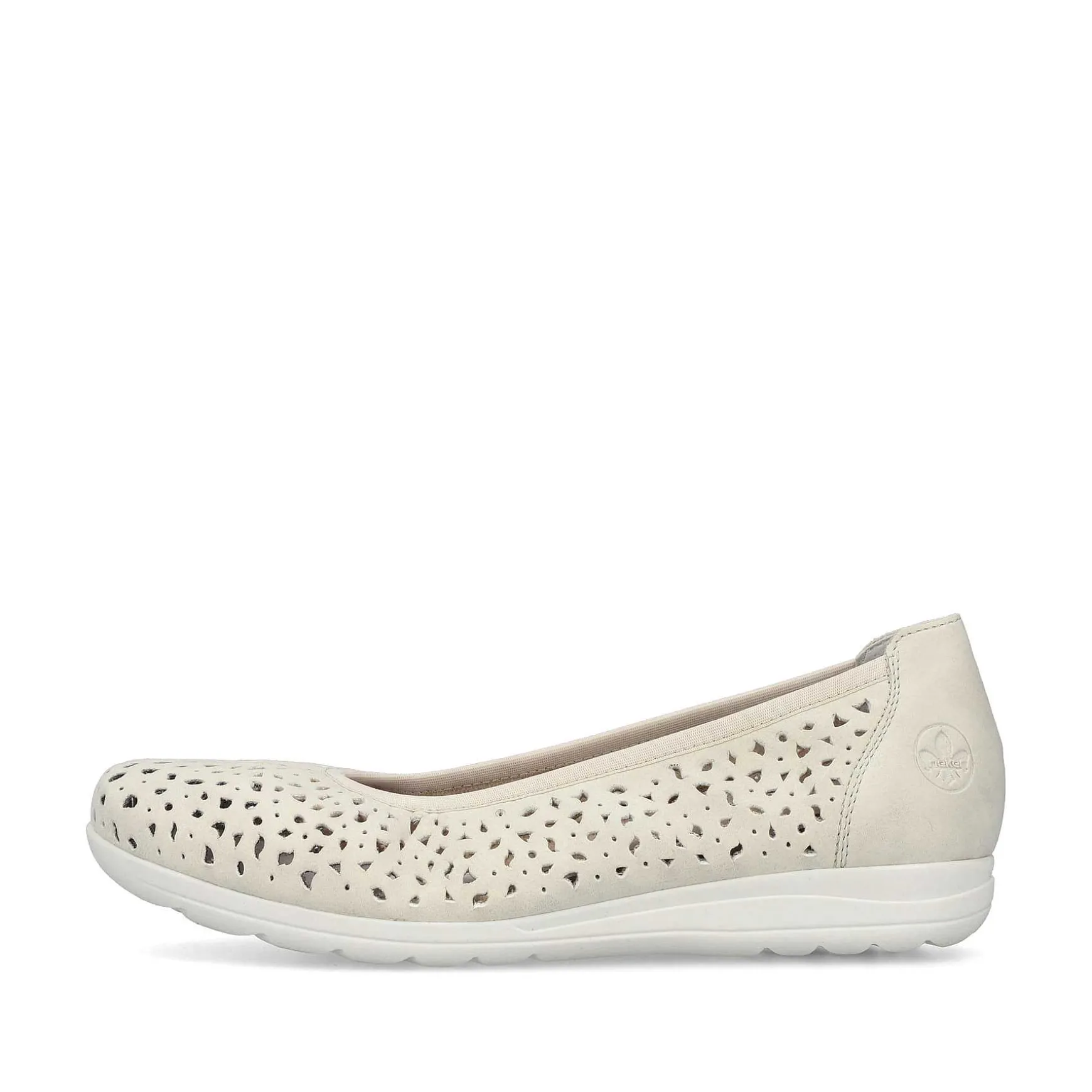 Rieker Women'S Ballerinas Light Beige