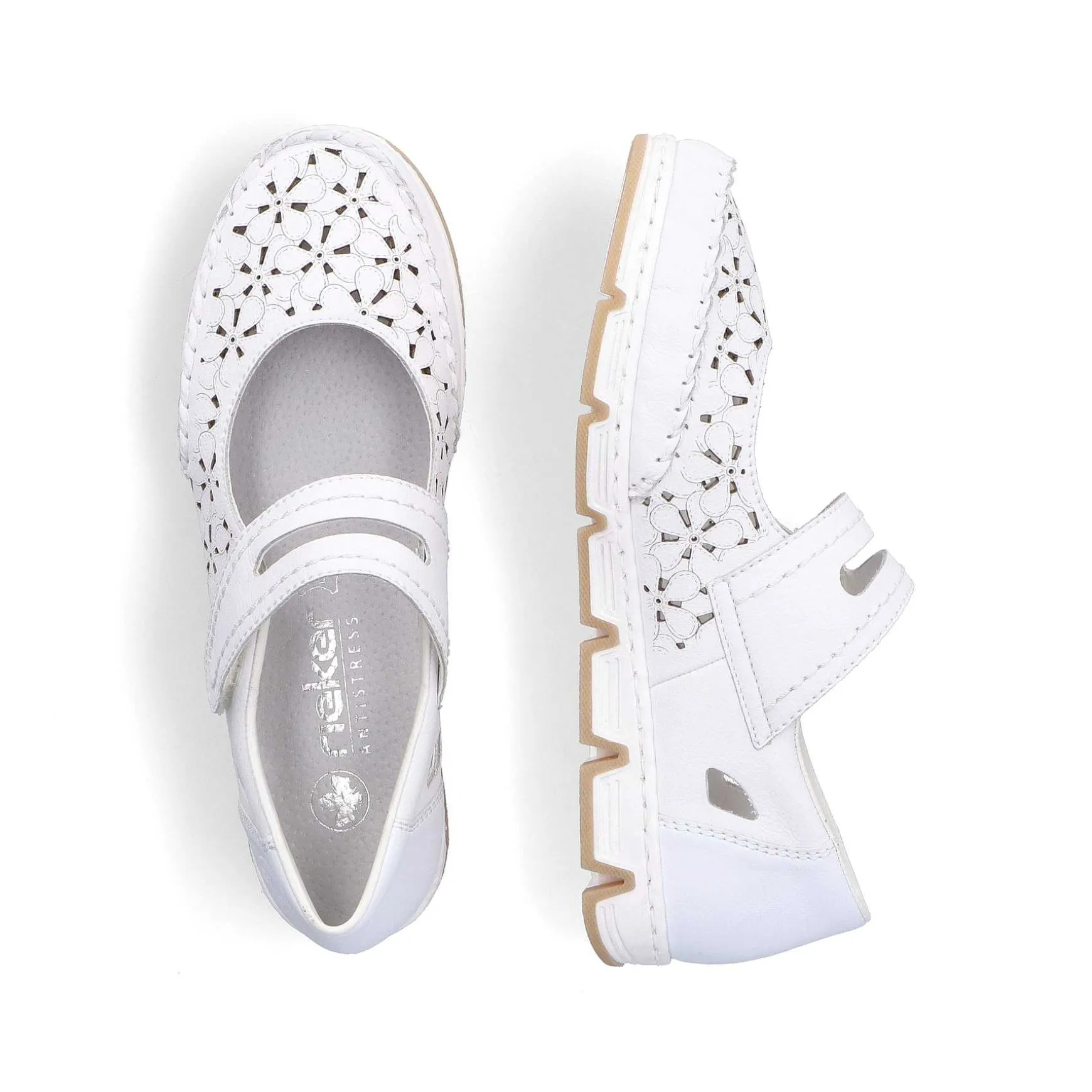 Rieker Women'S Ballerinas Pure White