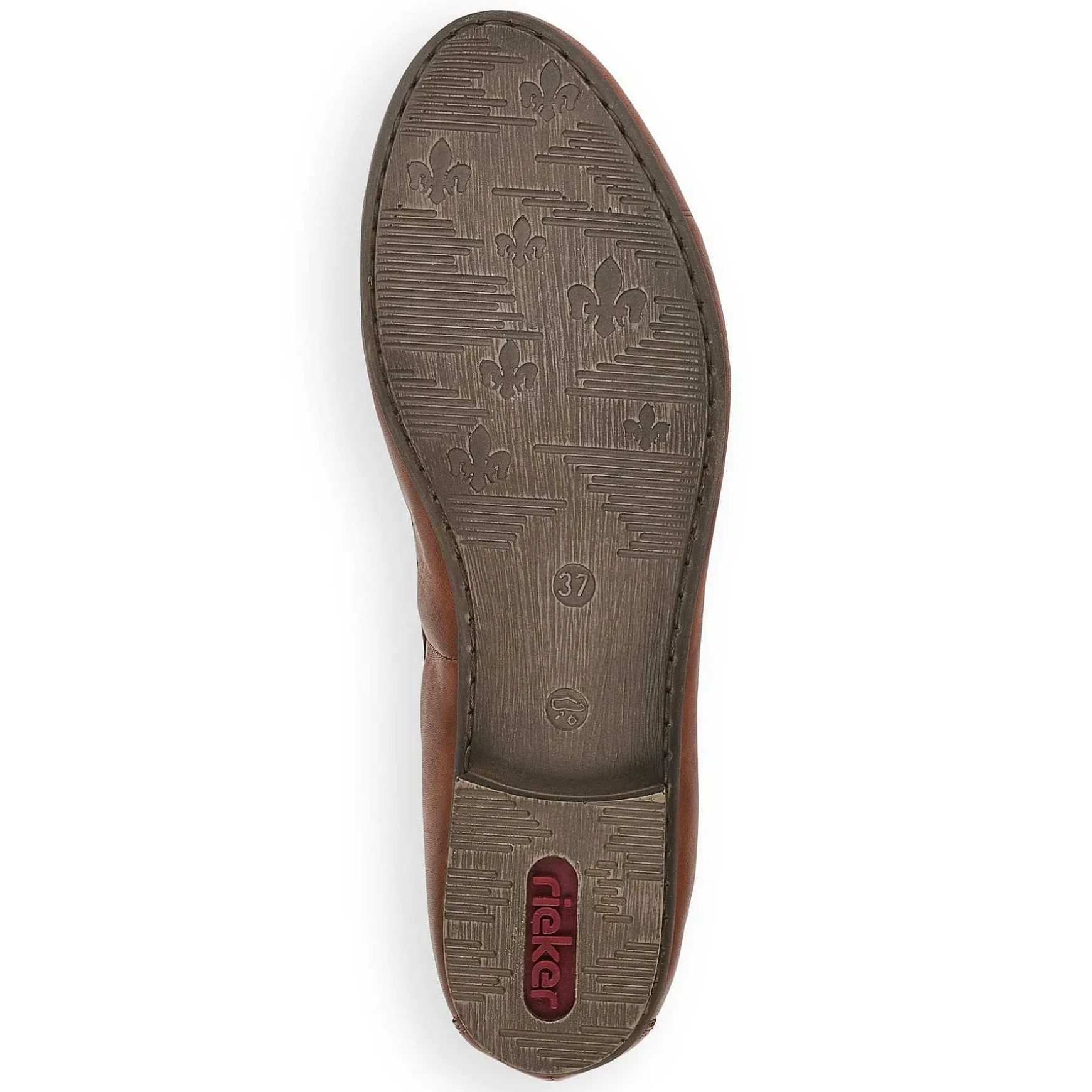 Rieker Women'S Ballerinas Chestnut Brown