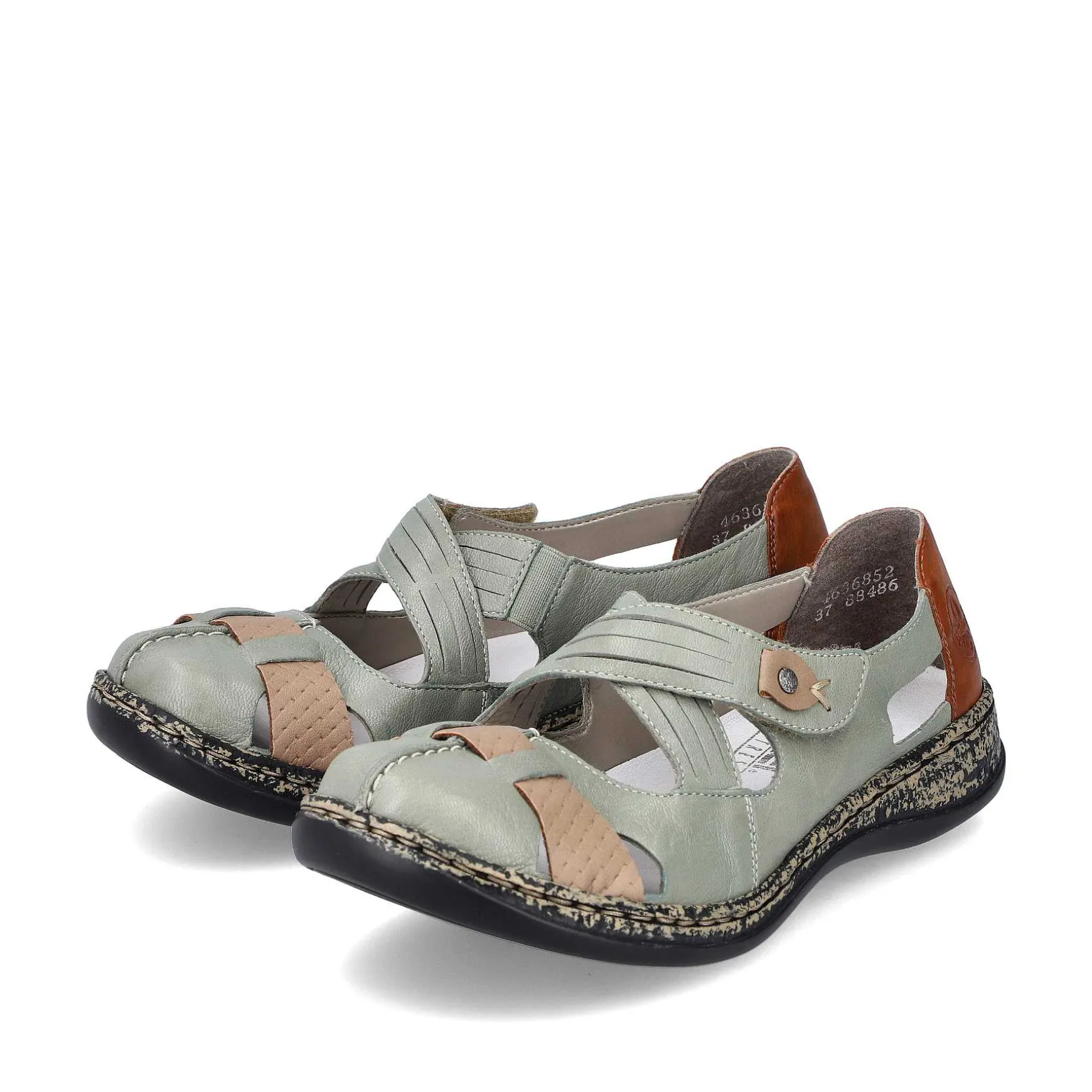 Rieker Women'S Ballerinas Mint Green