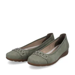 Rieker Women'S Ballerinas Mint Green