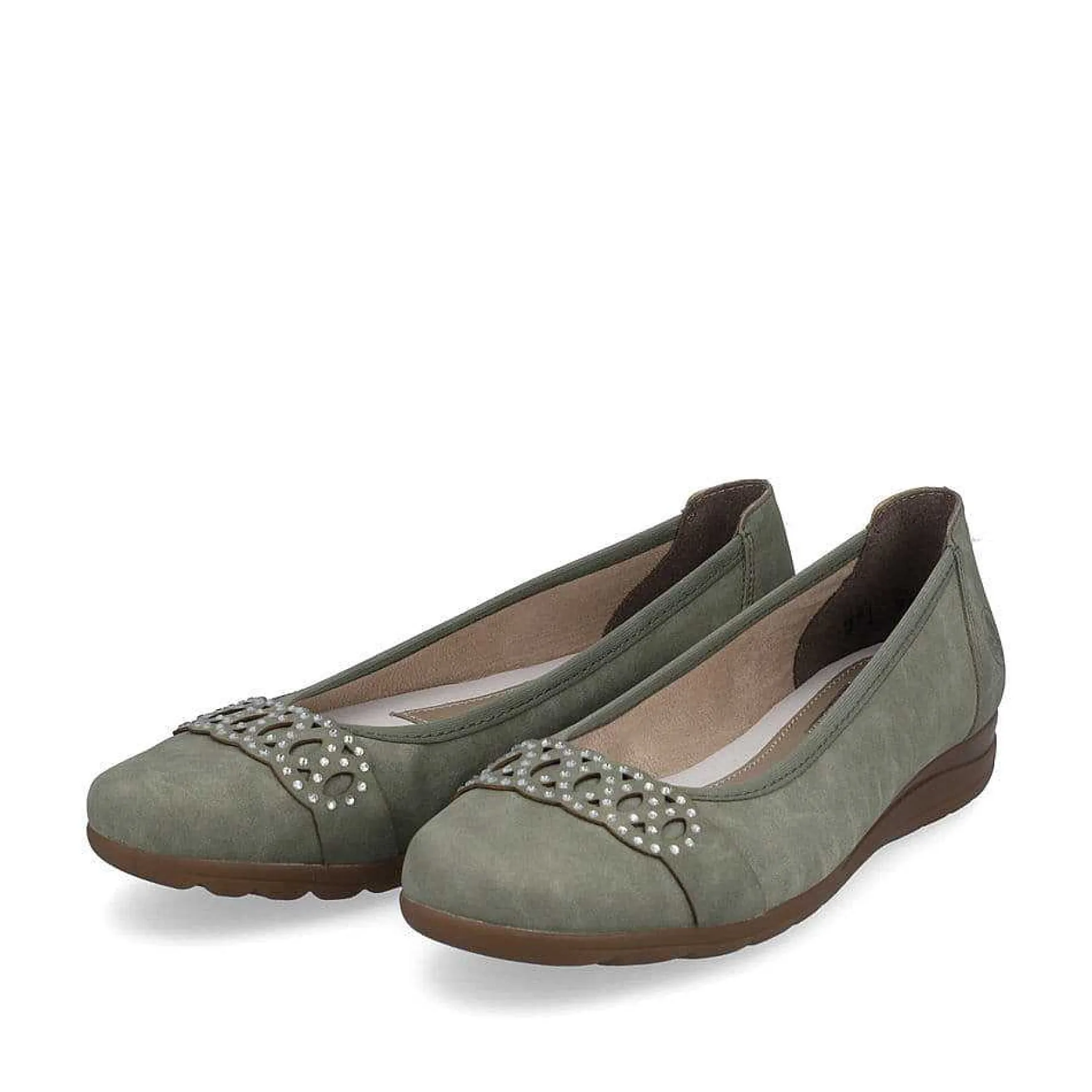 Rieker Women'S Ballerinas Mint Green