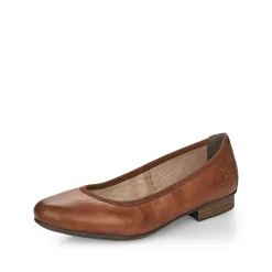Rieker Women'S Ballerinas Chestnut Brown