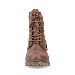 Rieker Women'S Biker Boots Chocolate Brown