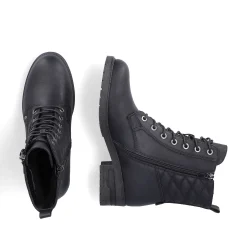 Rieker Women'S Biker Boots Night Black