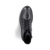 Rieker Women'S Biker Boots Glossy Black