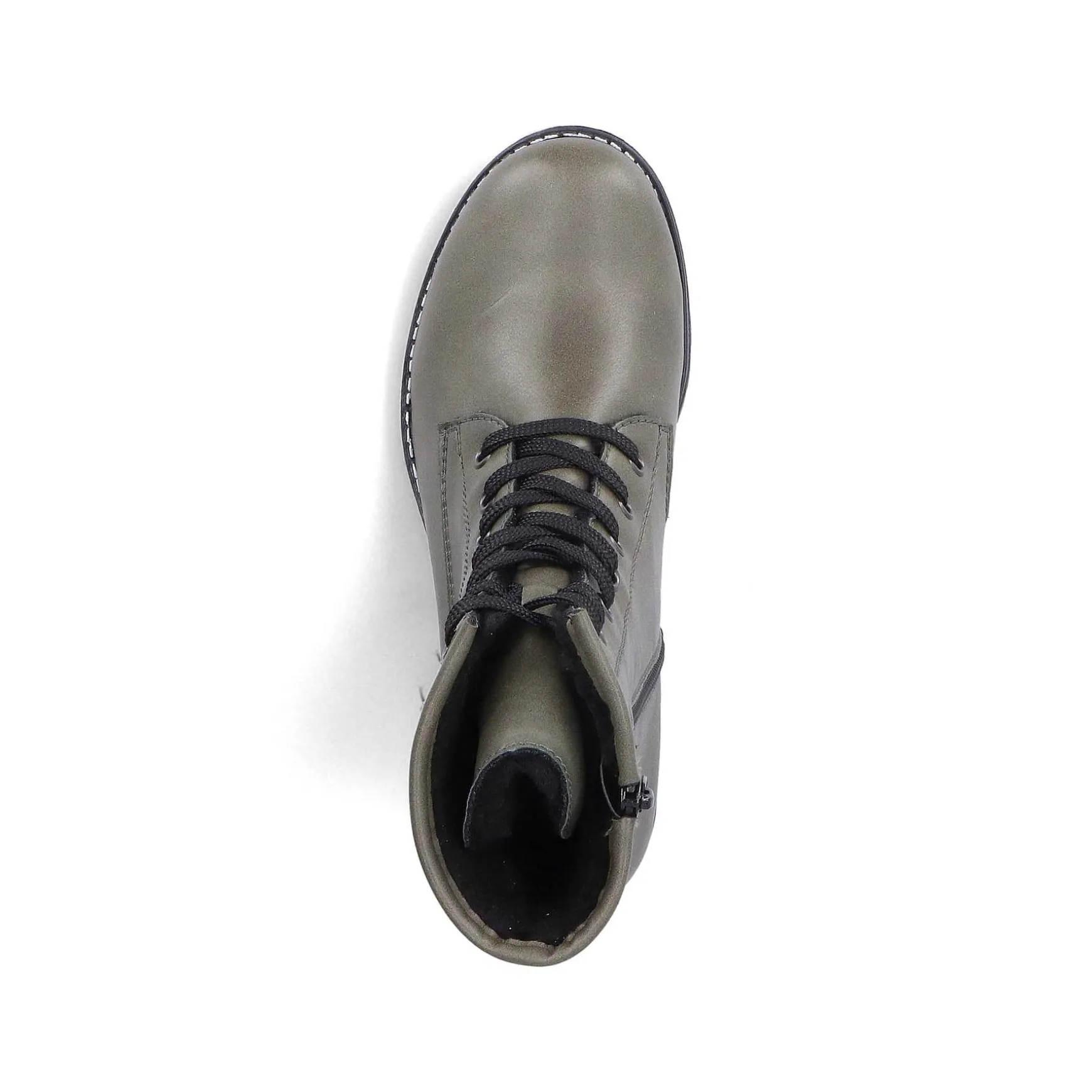 Rieker Women'S Biker Boots Gray Green