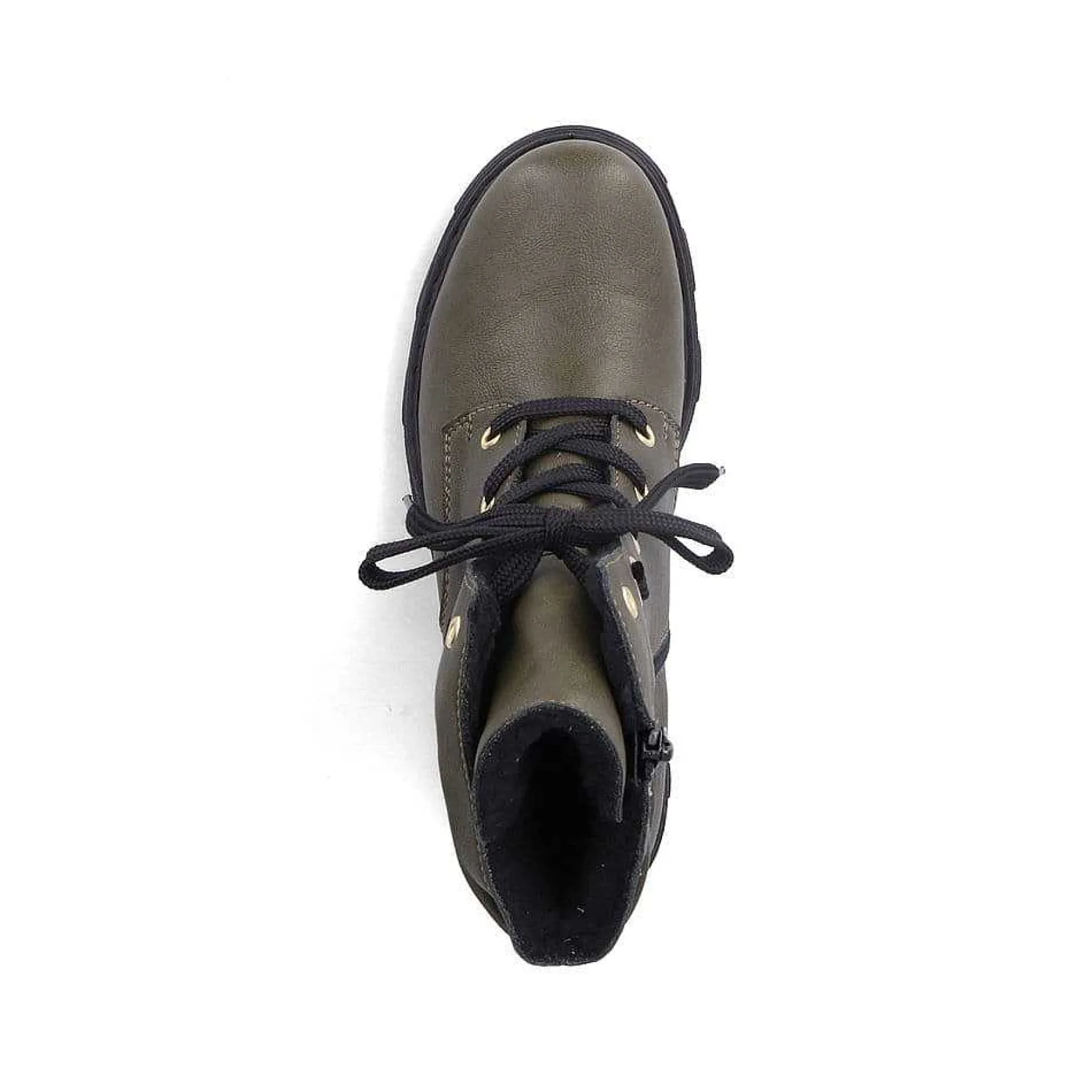 Rieker Women'S Biker Boots Khaki Green