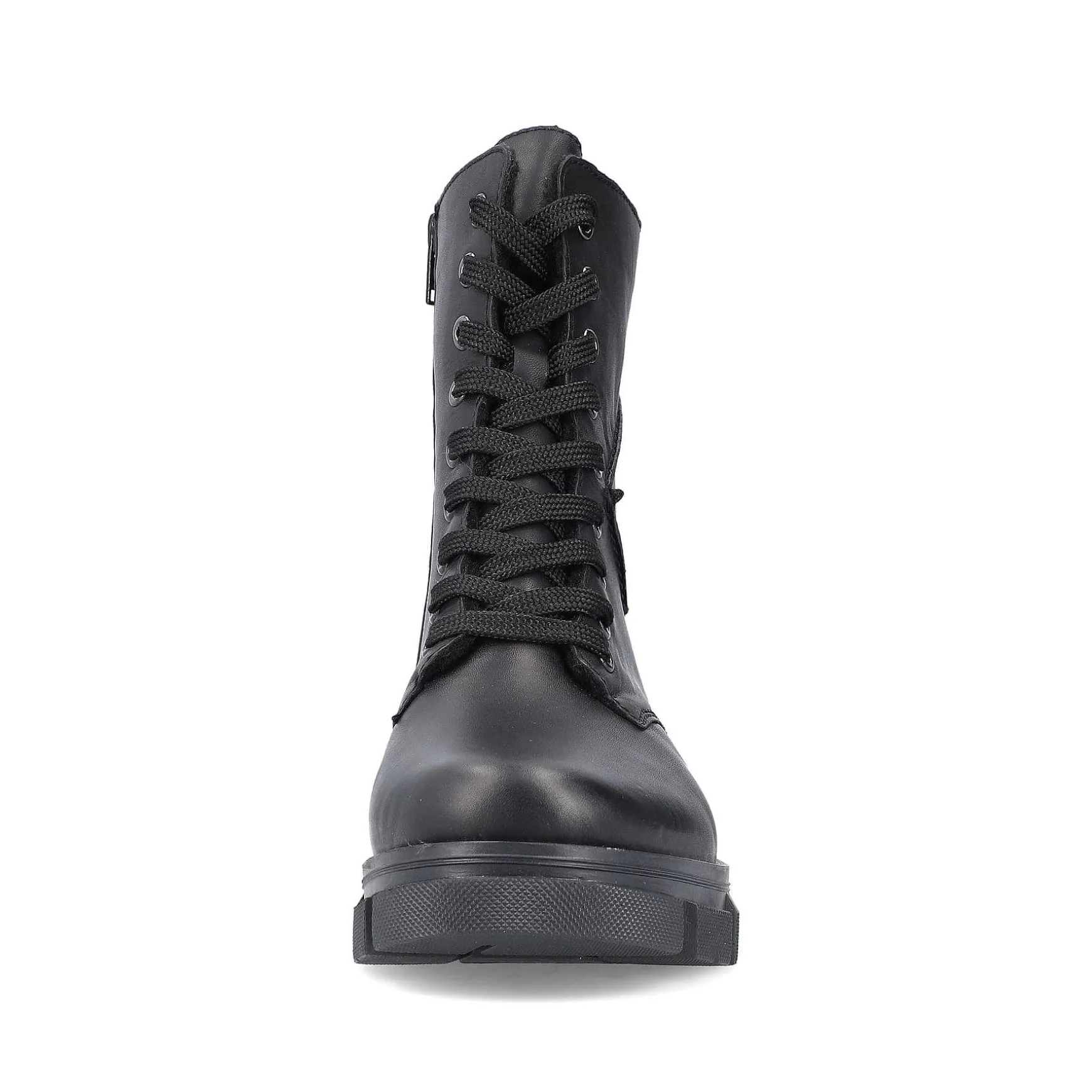 Rieker Women'S Biker Boots Jet Black
