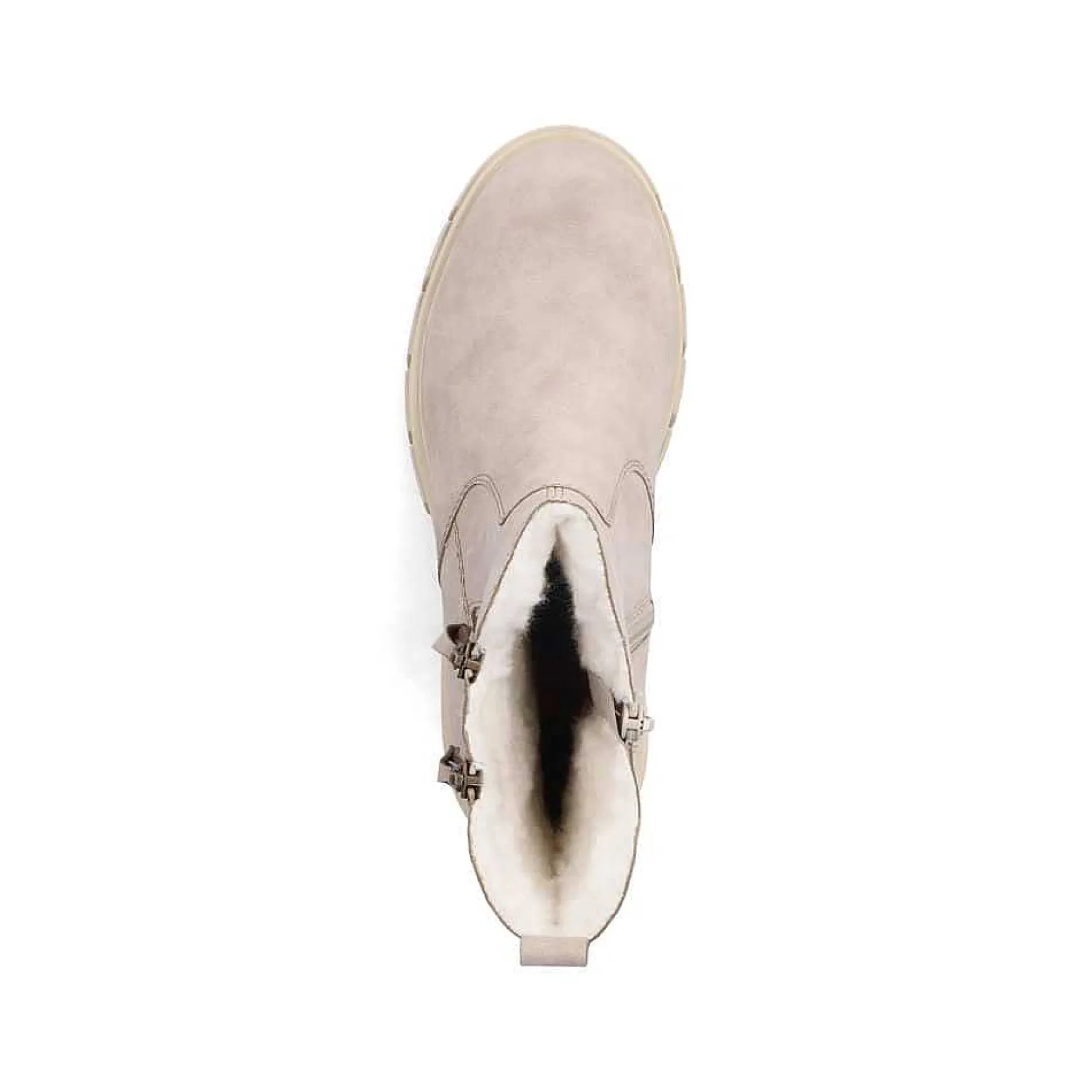 Rieker Women'S Biker Boots Sand Beige
