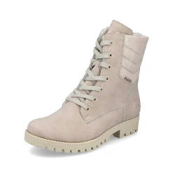 Rieker Women'S Biker Boots Champagne