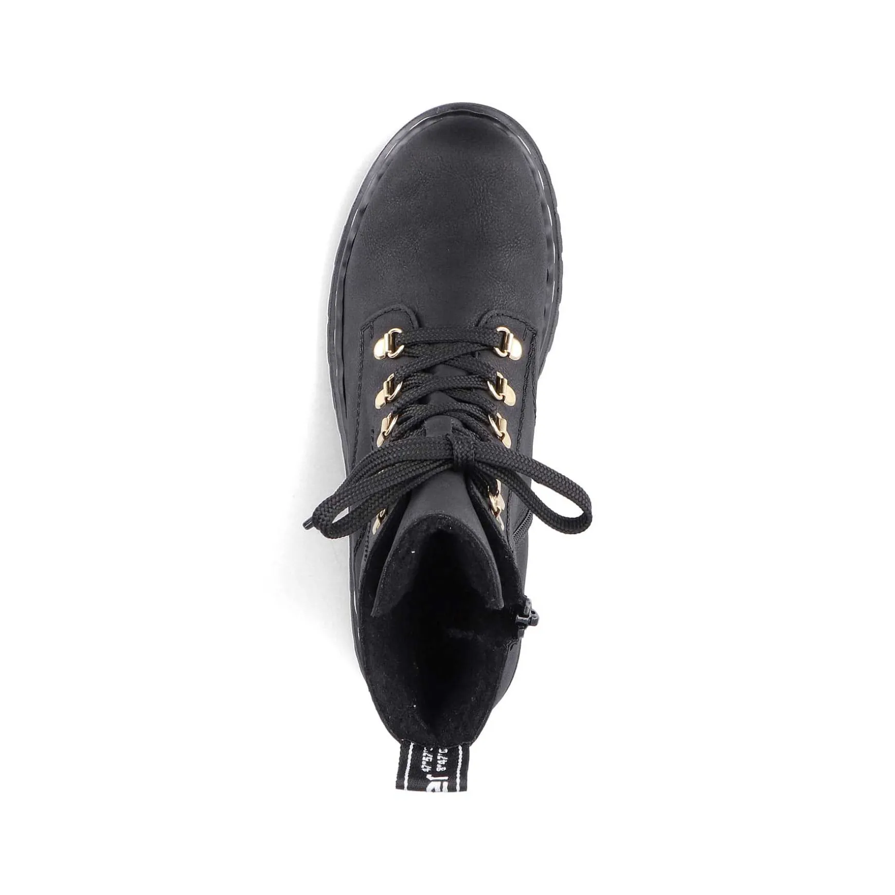 Rieker Women'S Biker Boots Jet Black