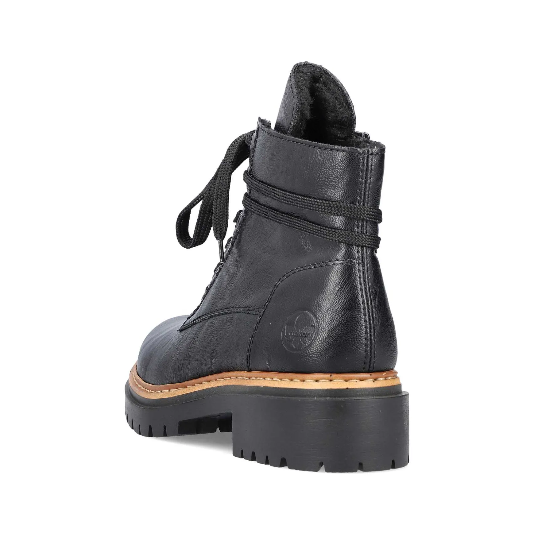 Rieker Women'S Biker Boots Night Black